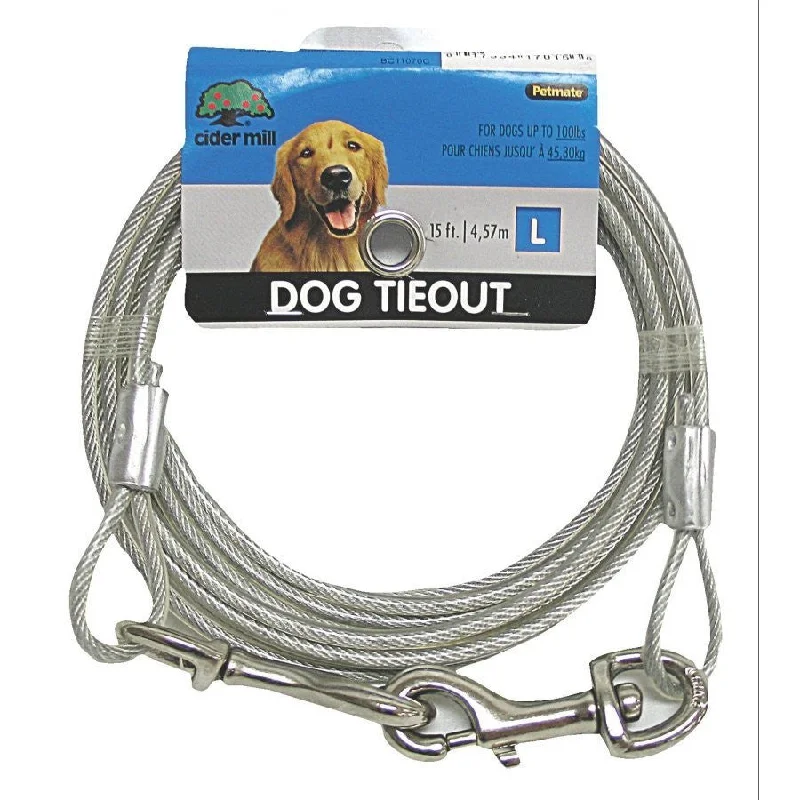 - Recommended affordable pet toysPetmate 15 Ft Heavy Duty Chew Proof Dog Tie Out Cable