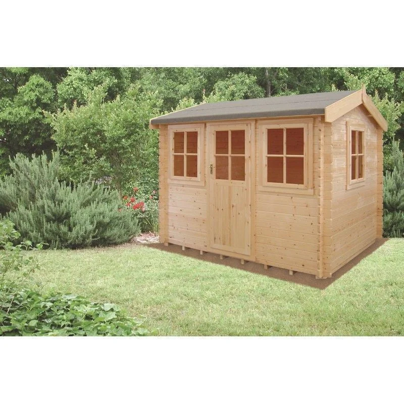 - Climbing pet constant temperature heating padShire Hemsted 7' 10" x 13' 8" Reverse Apex Log Cabin - Premium 28mm Cladding Tongue & Groove