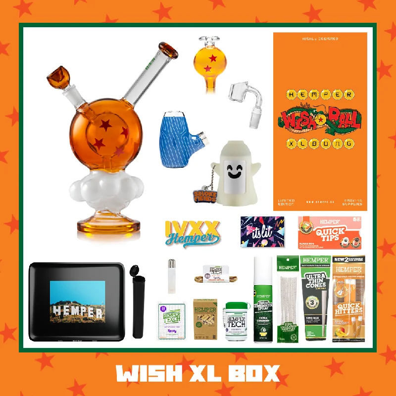 - Pet vitamin complex nutrition tabletsHEMPER - Wish Ball Bong XL Box