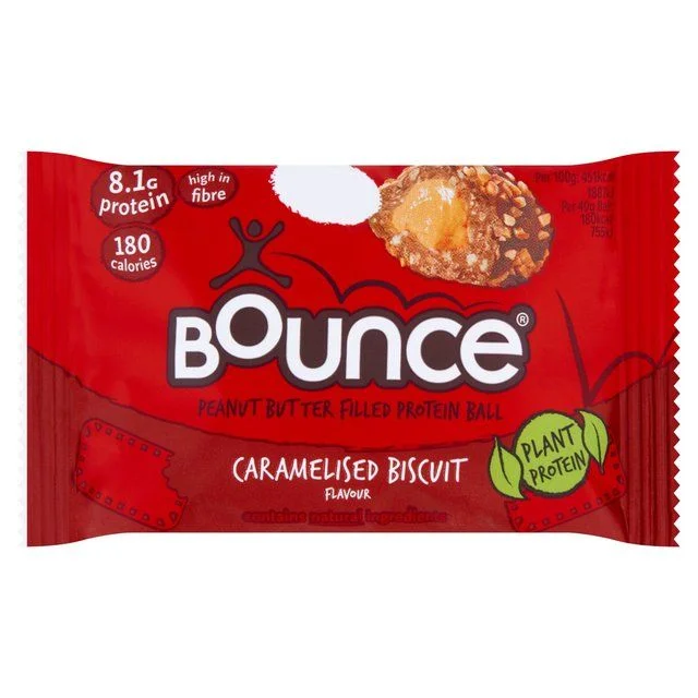 - Foldable and portable cat bagBounce Filled Caramelised Biscuit Protein Ball   40g