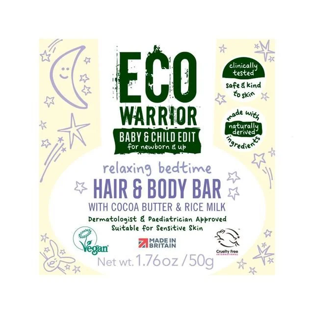 - Degradable pet feces bagEco Warrior Baby & Child Edit Relaxing Bedtime Hair & Body Bar   50g