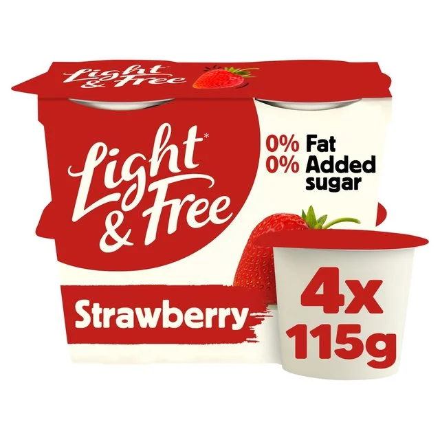 - ​​Pet toys under 10 yuanLight & Free Strawberry Greek Style 0% Added Sugar Fat Free Yoghurt   4 x 115g