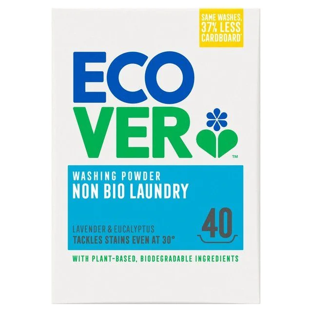 - Air box TSA certified check-inEcover Non Bio Washing Powder 40 Wash   3kg