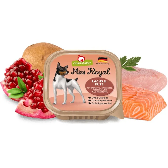 - Degradable pet feces bagGRANATAPET Dog Mini Royal Salmon & Turkey