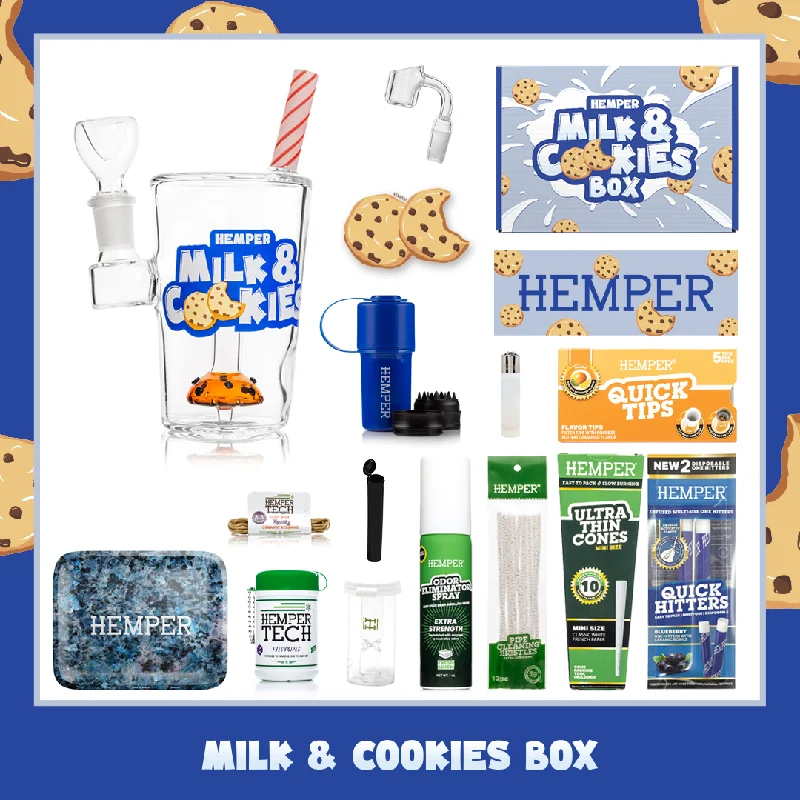 ---HEMPER - Milk and Cookies Bong Box