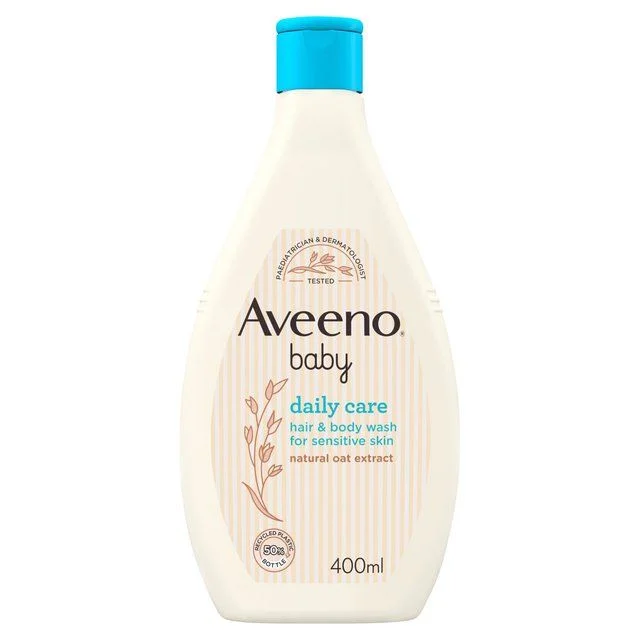 - Air box TSA certified check-inAveeno Baby Daily Care Hair & Body Wash   400ml