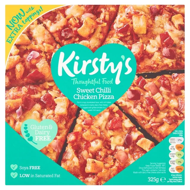 - Climbing pet constant temperature heating padKirsty's Sweet Chilli Chicken Pizza   325g