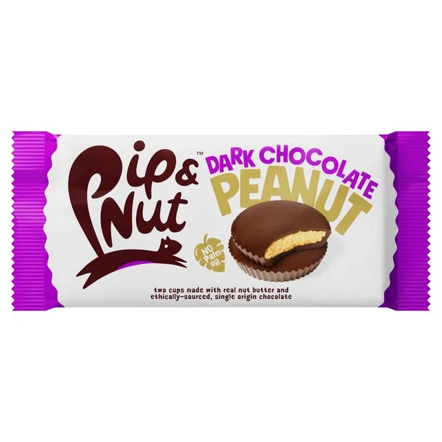 - Postoperative pet anti-licking Elizabethan collarPip & Nut Dark Chocolate Peanut Butter Cups   34g