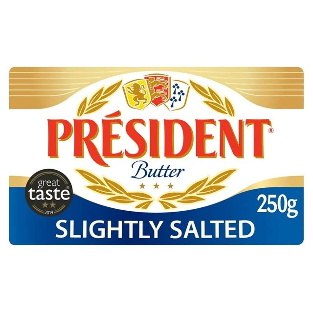 ---President French Slightly Salted Butter   250g