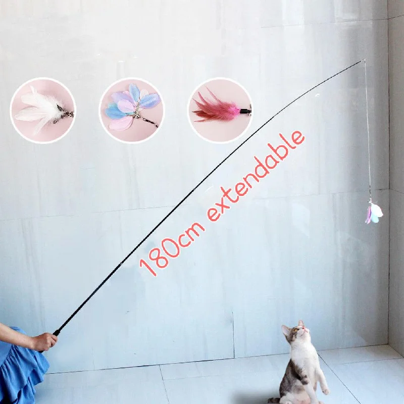 - Dog disposable foam shower gelExtendable Cat Teaser (to 180cm)