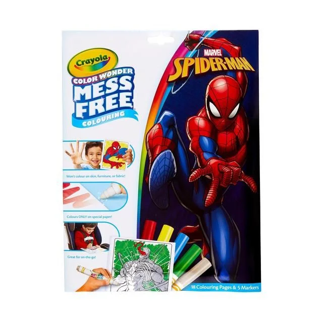 - Cat stress soothing sprayCrayola Spiderman Colour Wonder 2021