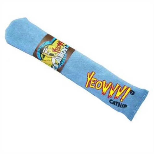 Pet ProductsYeowww Blue Cigar Cat Toy