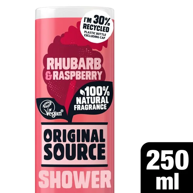 - Air box TSA certified check-inOriginal Source Rhubarb & Raspberry Shower Gel   250ml