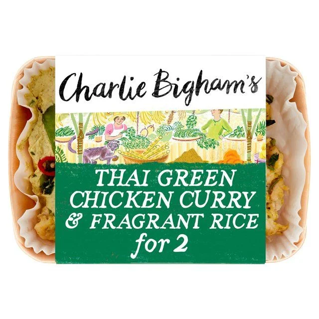 - Summer pet ice matCharlie Bigham's Thai Green Chicken Curry with Rice for 2   805g