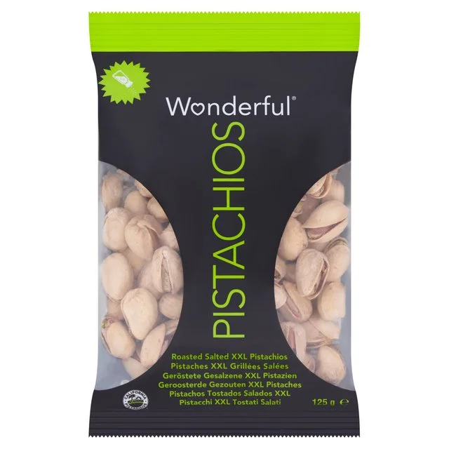 ---Wonderful Pistachios Roasted & Salted   125g