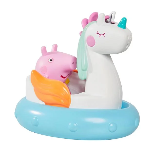 - Summer pet ice matPeppa Pig Peppa Bath Floats Peppa & Unicorn