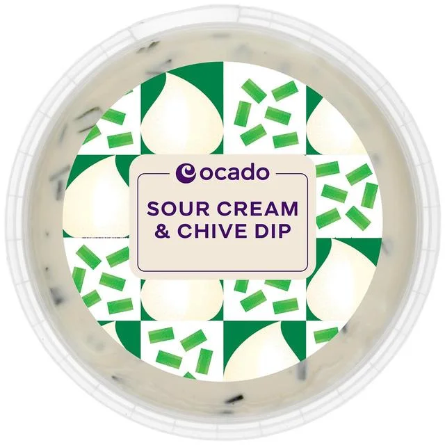 - Parrot climbing and standing wooden frameOcado Sour Cream & Chive Dip   200g