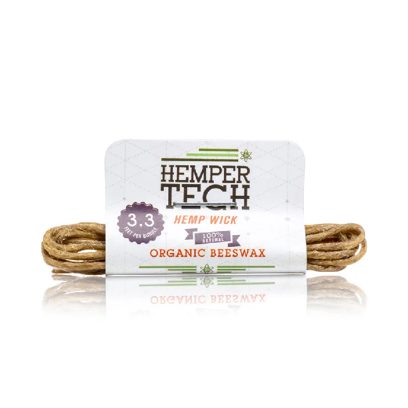 ---Hemp Wick - Organic Beeswax by Hemper