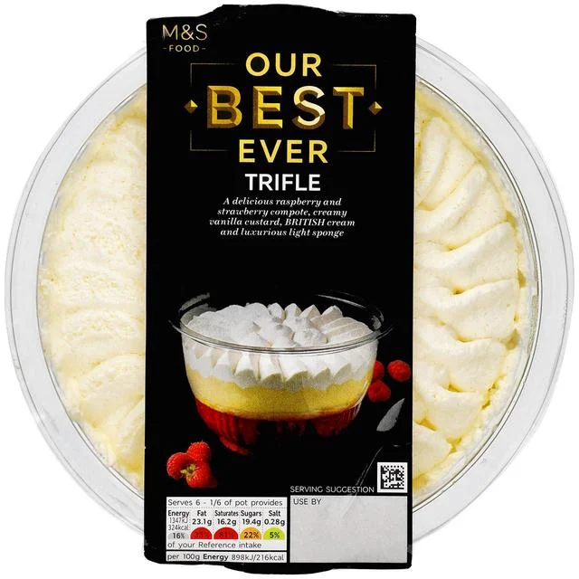 - Car dog seat beltM&S Our Best Ever Trifle   900g