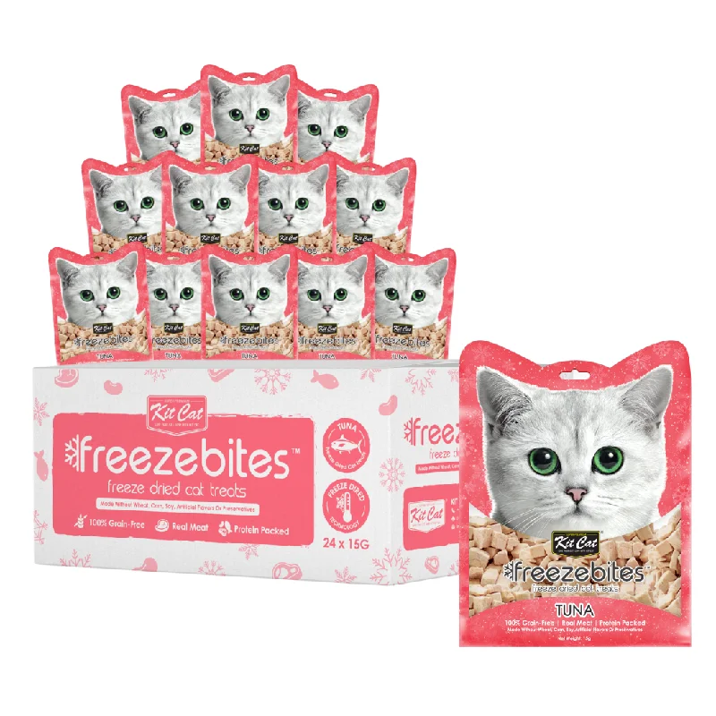 1. **Functional Cat Food**  [CTN OF 24] Kit Cat Freeze Bites Cat Treat - Tuna (15g)