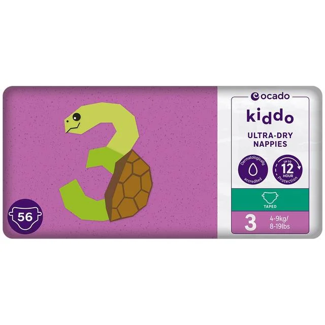 - Winter warm clothes for short-haired dogsOcado Kiddo Ultra-Dry Nappies Size 3 (4-9kg)   56 per pack