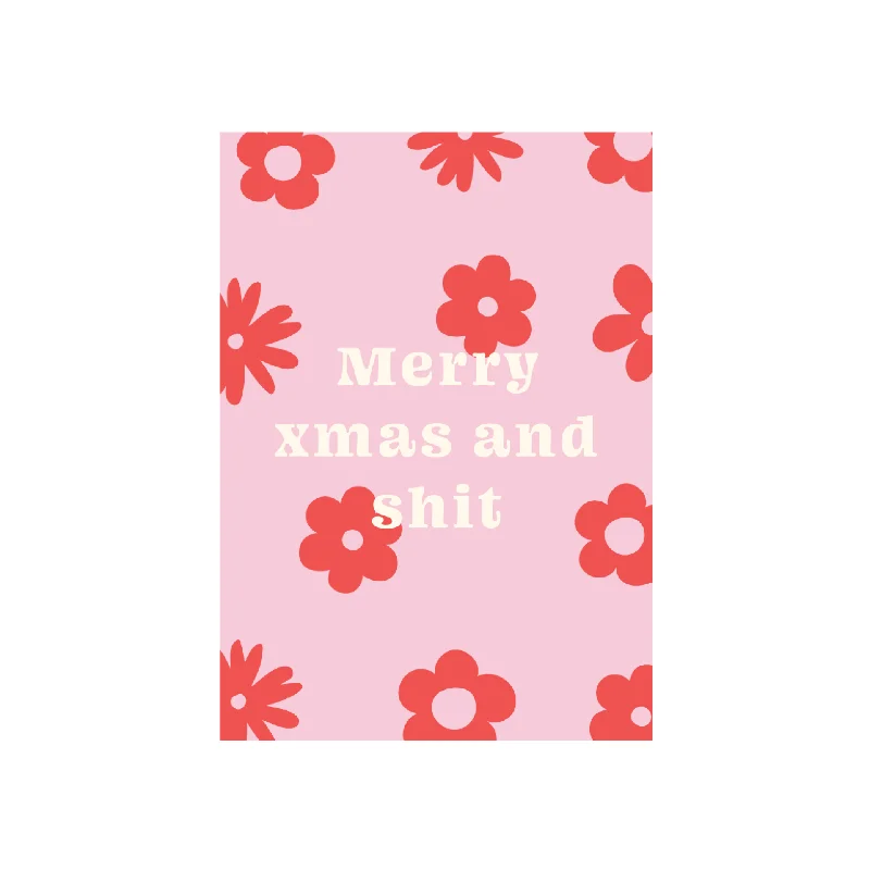 - Natural latex pet mattressIko Iko Christmas Card Xmas and Sh*t Pink