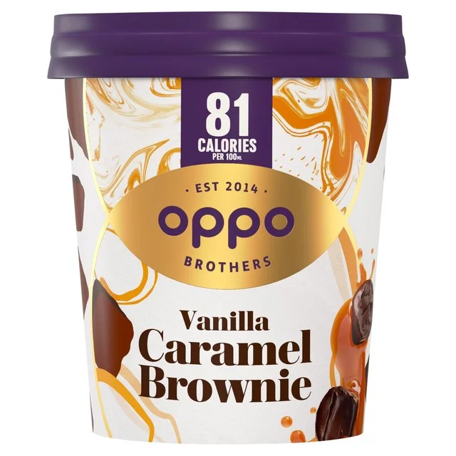 - Car dog seat beltOppo Brothers Vanilla Caramel Brownie Ice Cream    475ml