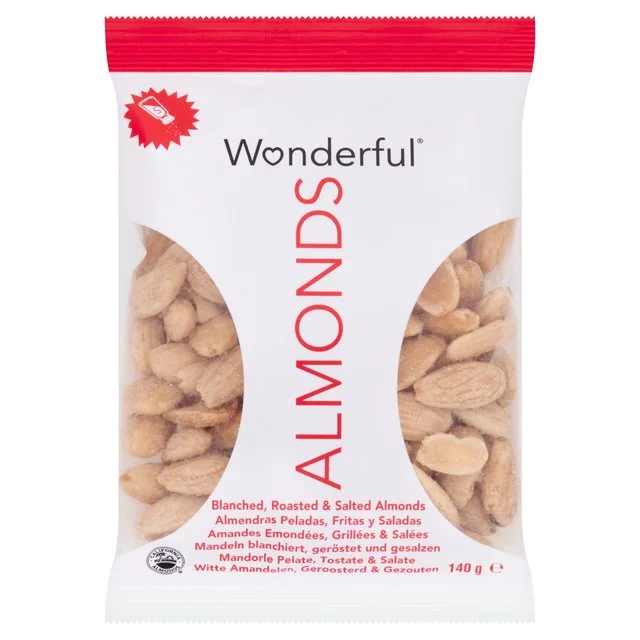 - Winter dog thick down jacketWonderful Almonds Blanched Roasted & Salted   140g