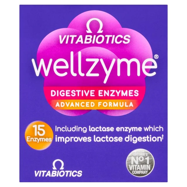 - ​​Christmas pet Christmas clothingVitabiotics Wellzyme Digestive Enzymes Advanced Formula Capsules    60 per pack