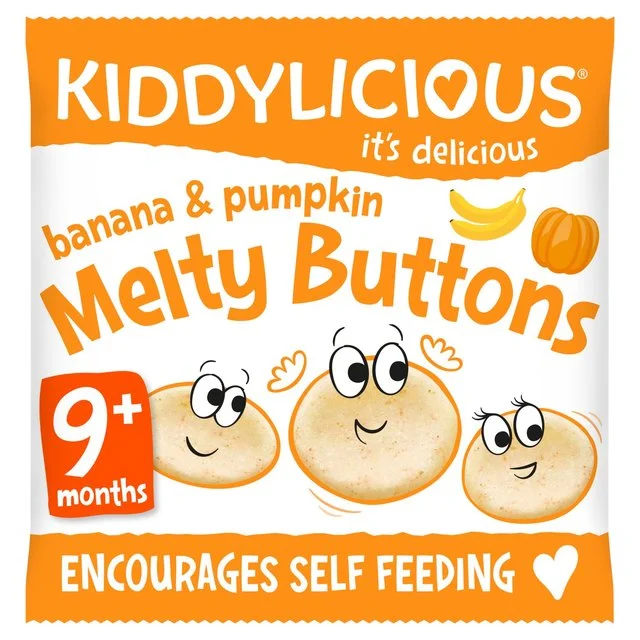 - Dog anti-slip matKiddylicious Banana & Pumpkin Melty Buttons Baby Snacks   6g