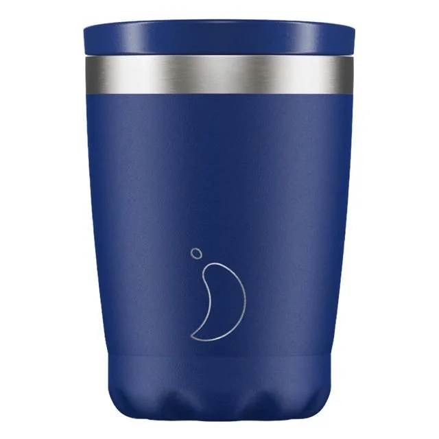 - Foldable and portable cat bagChilly's 340ml Matte Blue Cup