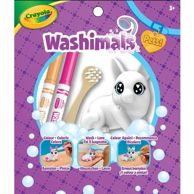 - Postoperative pet anti-licking Elizabethan collarCrayola Washimals Pets