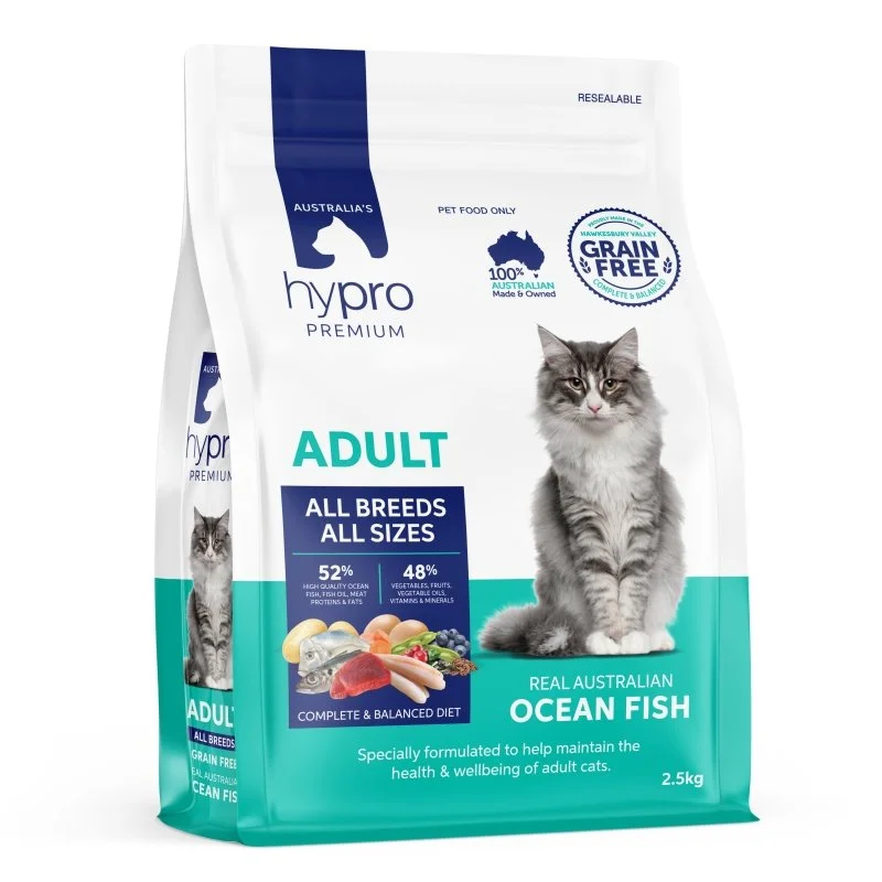 - Deodorizing cat litter tofu litterHypro Premium Grain Free Ocean Fish Cat Dry Food