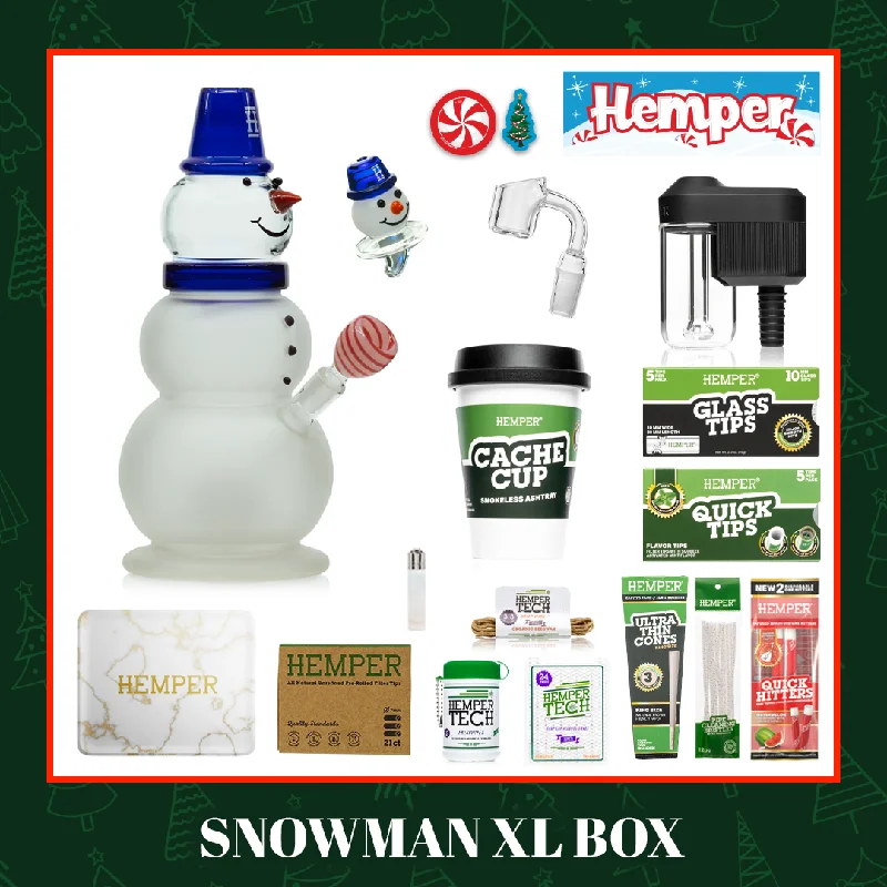 - Air box TSA certified check-inHEMPER - Snowman XL Bong Box