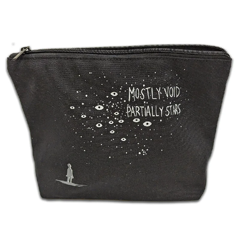 - ​​Christmas pet Christmas clothingMostly Void Partially Stars  Zipper Pouch by Welcome To Night Vale