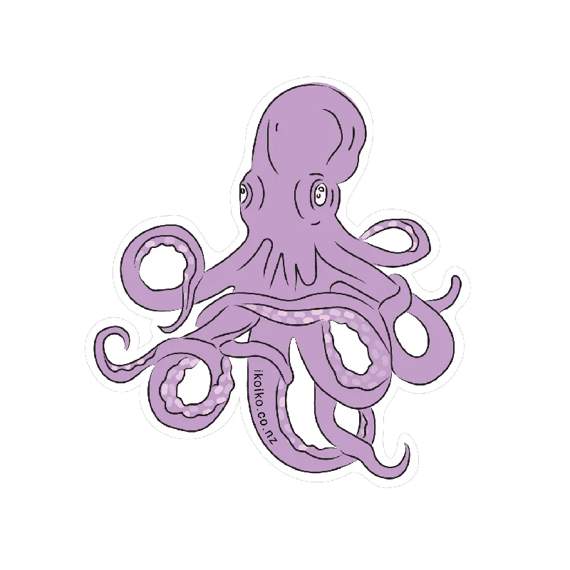 - Summer pet ice matIko Iko Fun Size Sticker Purple Octopus