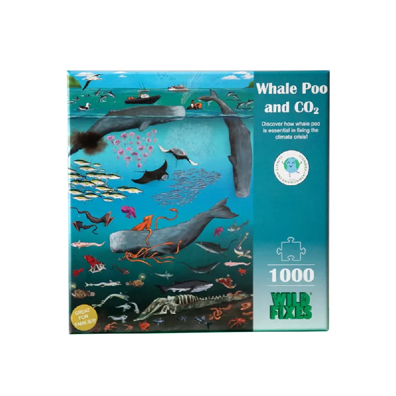 - Deodorizing cat litter tofu litterWhale Poo and CO2 100 Piece Puzzle