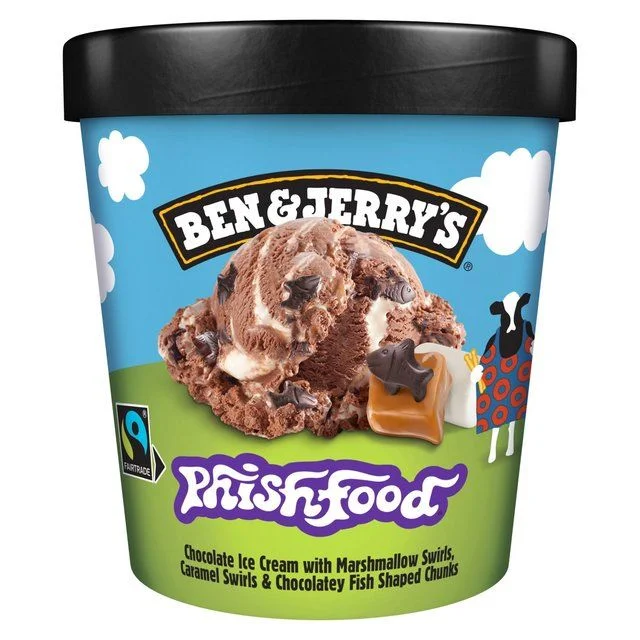  -Splash-proof food bowl AND Anti-choking slow food bowlBen & Jerry's Phish Food Chocolate & Marshmallow Ice Cream Tub   465ml