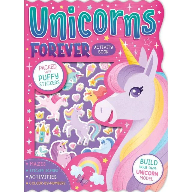 - Deodorizing cat litter tofu litterIgloobooks Funtastic Activity Book - Unicorns Forever