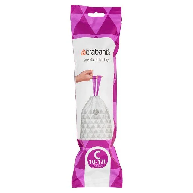 ---Brabantia C 12L Smartfix Liners Waste Bag   20 per pack