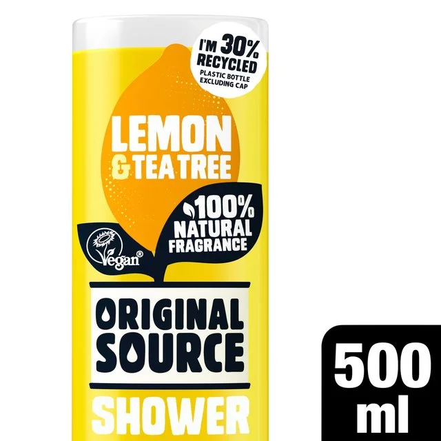 - Foldable and portable cat bagOriginal Source Lemon and Tea Tree Shower Gel   500ml