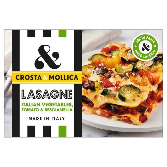 - Winter warm clothes for short-haired dogsCrosta & Mollica Italian Vegetable Lasagne   400g