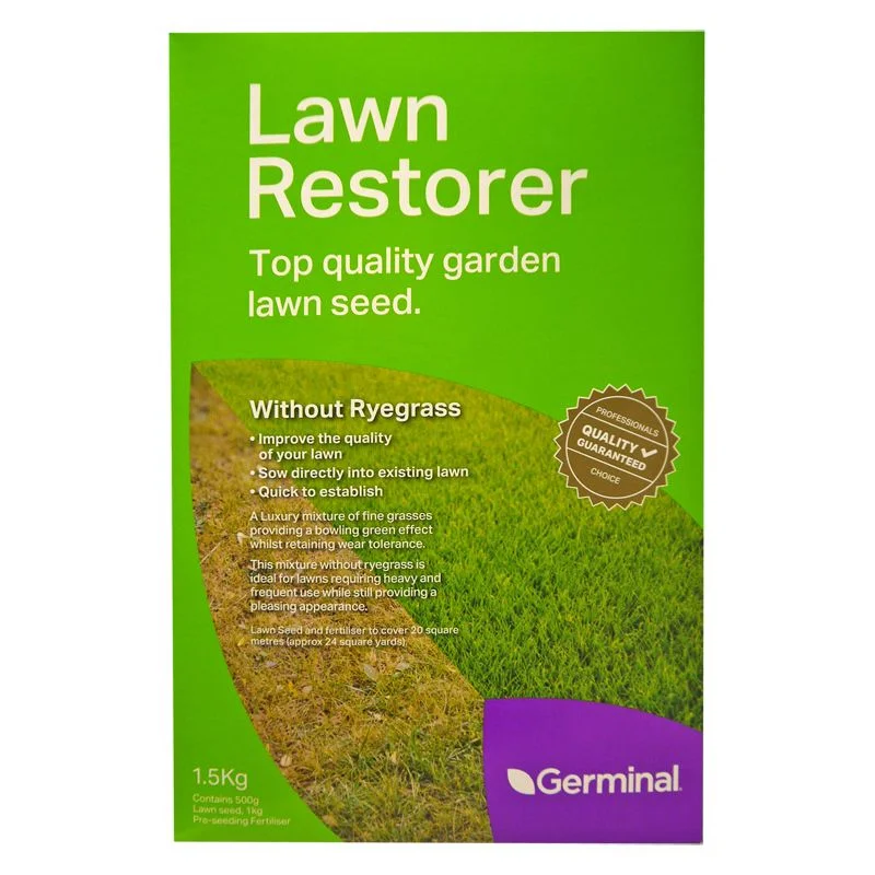 Pet Products1.5Kg Lawn Restorer Without Ryegrass 20 Square Metres Coverage