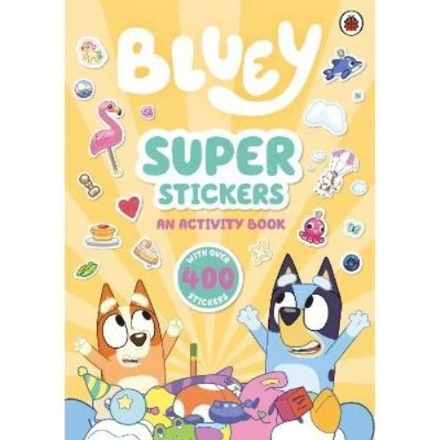 - Dog heart rate monitoring collarBluey Super Stickers Book