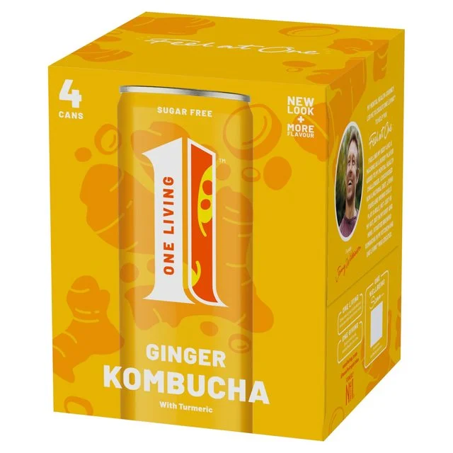 Pet ProductsNo.1 Living Ginger Kombucha Multipack   4 x 250ml