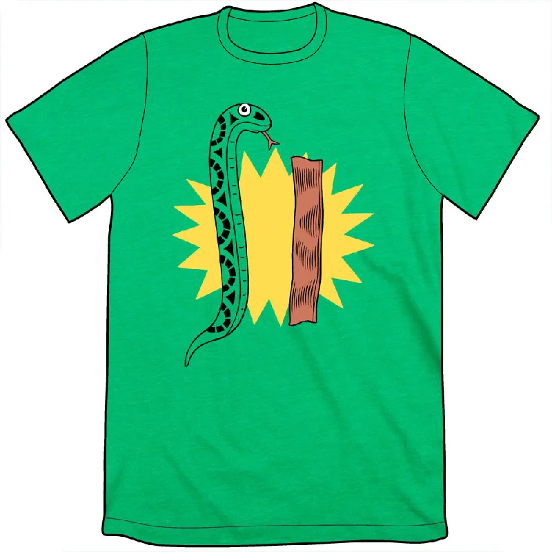 - Chinchilla cooling ice nest ceramic plateSnake N' Bacon Shirt by Michael Kupperman