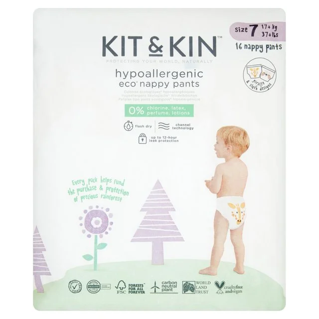 - Solid wood cat climbing frame customizedKit & Kin Eco Nappy Pants Size 7   16 per pack