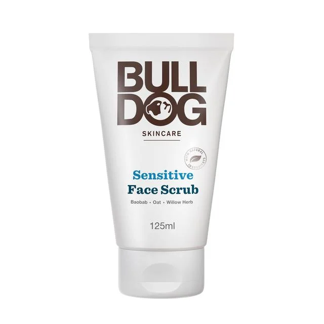 Pet grooming and cleaning products:Bulldog Skincare Sensitive Face Scrub 125ml