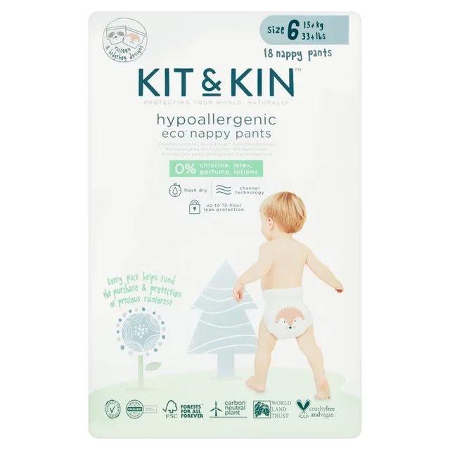 - Pet vitamin complex nutrition tabletsKit & Kin Eco Nappy Pants Size 6 (15+kg)   18 per pack