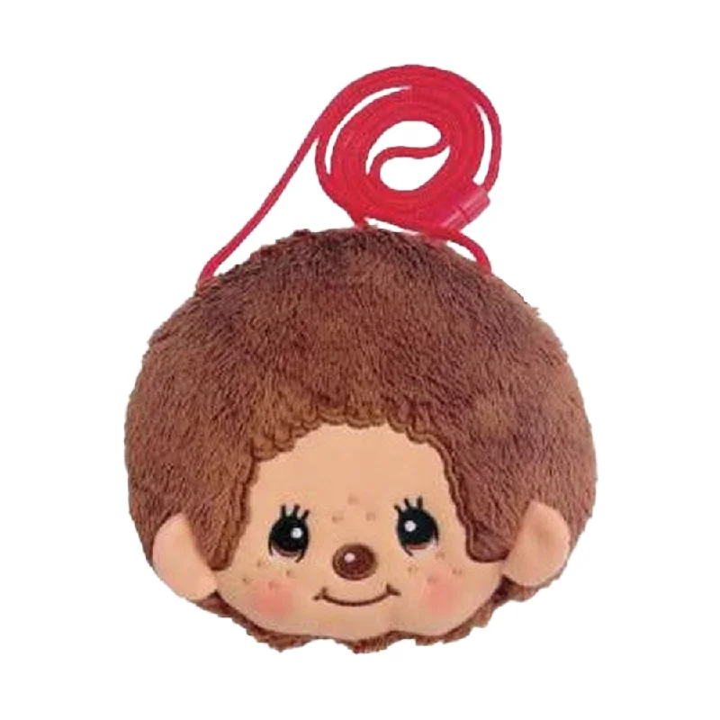 ---Monchhichi Kun Face Purse Bag